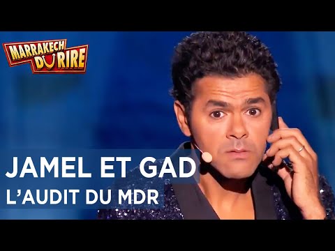 Jamel Debbouze et Gad Elmaleh - L'audit du MDR - Marrakech du Rire 2015