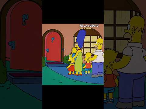 Alguien se metió a la casa 👀😂 | #simpsons #humor #funny