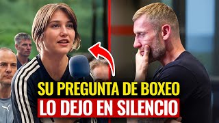 Boxeador olímpico desconcertado por una pregunta sobre sparring