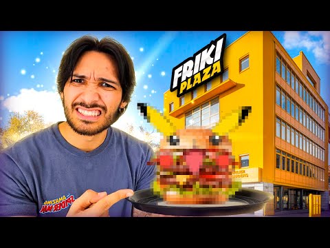 Probé la COMIDA DE FRIKI PLAZA mas EXTRAÑA que encontré.