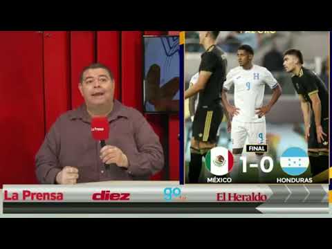 Análisis final del partido entre México y Honduras.