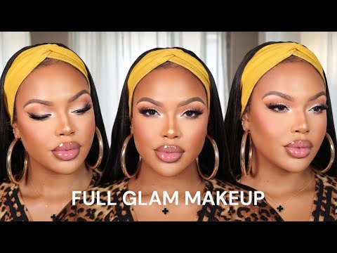 My Full Glam Makeup Tutorial - Start To Finish
