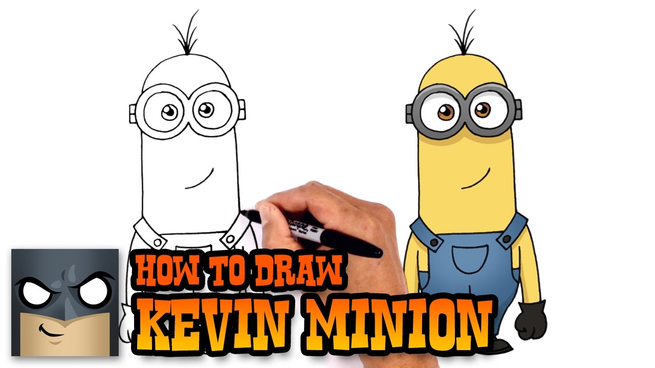 How to Draw Kevin - Despicable Me 3