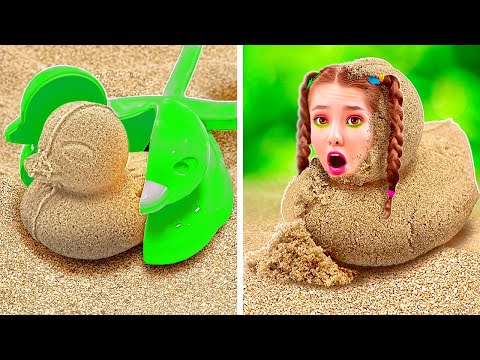 Summer Hacks For Parents⛱️Funny Emergency Situations And Useful Camping Gadgets By 123 GO! Hacks