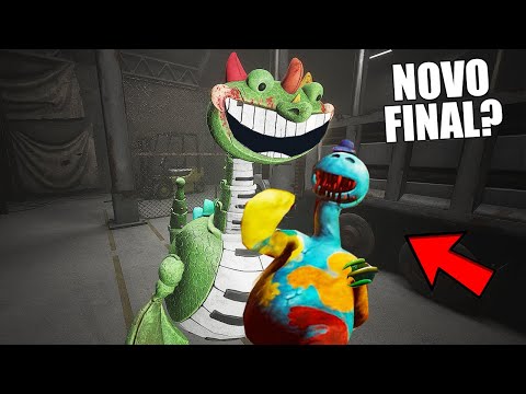 DESBLOQUEIO o NOVO FINAL do PIANOSAURUS COMENDO O DOEY (FINAL BOM) !! - Poppy Playtime Capitulo 4