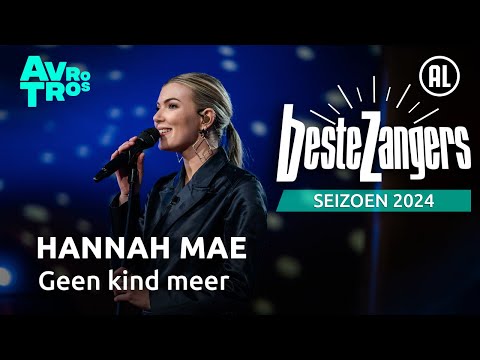 Hannah Mae - Geen kind meer | Beste Zangers 2024