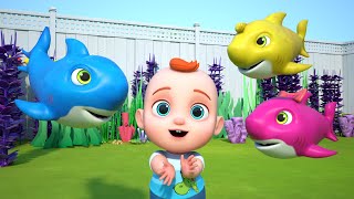 Baby Shark | Baby Shark Finger Family | Kids Songs And Nursery Rhymes by GoBooBoo