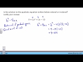 Understanding the Discriminant in Quadratics
