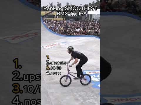 Ranking Smoothest BMX Tricks
