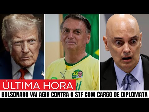 URGENTE! COM CARGO DIPLOMÁTICO, BOLSONARO PREPARA 7 AÇÕES CONTRA O STF SE NÃO RECUAREM EM 30 DIAS