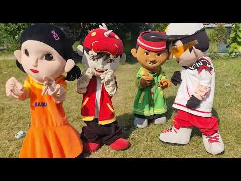 BADUT BOBOIBOY BOCIL NEMU KOSTUM BADUT YANG TERCECER~Badut Boboiboy Bocil Lomba pakai kostum