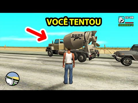 100 COISAS QUE VOCÊ FEZ NO GTA SAN ANDREAS