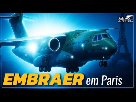 EMBRAER SURPREENDE O MUNDO NO SHOW AÉREO DE PARIS!