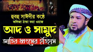 আদ, সামুদ ও লুত জাতির ধ্বং*সের ইতিহাস ৷ বাংলার ২য় সাঈদী মুফতি নোমানী