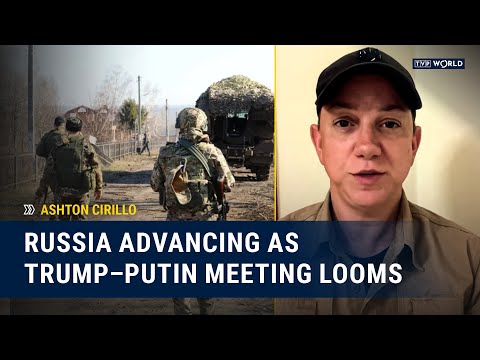 YouTube video thumbnail: Russian Advance Accelerates Ahead of Trump–Putin Meeting
