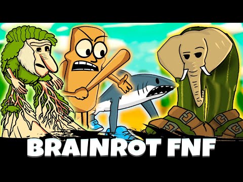 Brainrot FNF VS Friday Night Funkin | Series Of Brainrot Memes (FNF MOD)