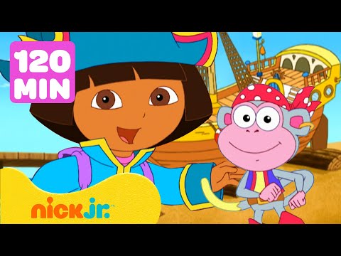 Dora the Explorer | Maratona de Episódios Completos de Dora, a Aventureira! ➡️ | 2 Horas | Nick Jr.