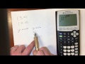 Using Calculators for Linear Functions