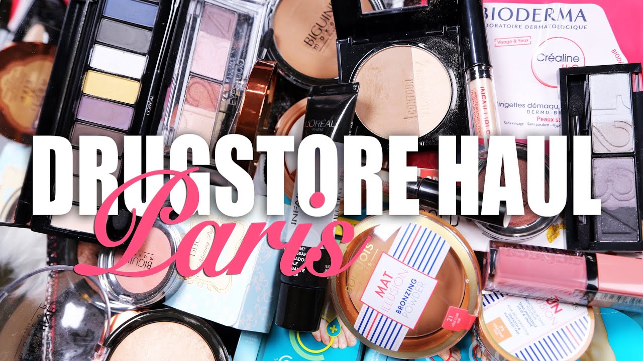 DRUGSTORE HAUL Paris Drugstore Makeup