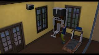 A sim Dancing to "Apple" Because He Knows BRAT summer is coming soon