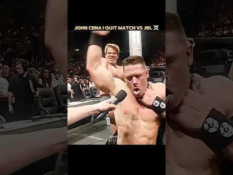 John Cena I Quit Match vs JBL☠️🔥|| Edit
