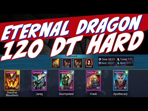 Eternal Dragon 120 hard EAST STRAT BEAKDOWN. Raid Shadow Legends Iragoth guide