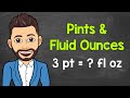 Fluid Ounces and Pints Conversion