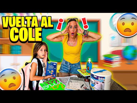 ORGANIZANDO la MOCHILA de MARTINA y el material escolar para la vuelta al cole