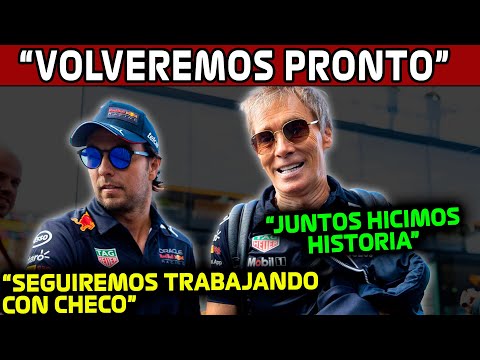 PREPARADOR FISICO de CHECO DA PISTAS!! "VOLVEREMOS PRONTO"  XAVI MARTOS HABLA de CHECO!! RED BULL F1