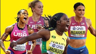 THE FASTEST 4 FEMALES in 2024 to Watch • ABBY, SHACARRI, SHERICKA & SYDNEY MCLAUGHLIN