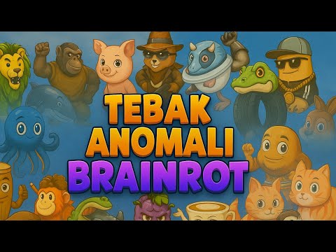 EXPERIMEN ANOMALI BRAINROT TERBARU... Brainrot CRaf 7