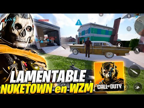 ASÍ de LAMENTABLE es NUKETOWN en WARZONE MOBILE... | NUEVA ACTUALIZACION con BLACK OPS 6 | Lobo Jz