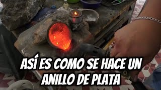 Conocí cómo se hace un anillo de plata en Taxco