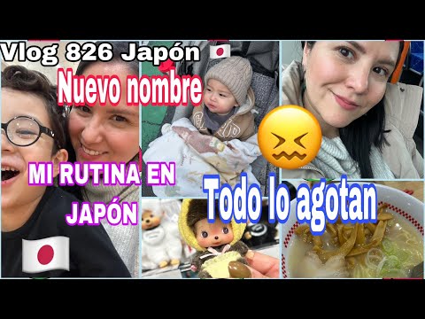 🇯🇵 Nuevo NOMBRE+ Así mi RUTINA en Japón 🥺+ Todo se lo acaban 😫 + DE nada sirvio la COCINADA