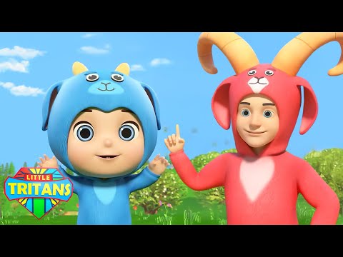 🐐 Los Tres Chivos Gruff Canción del Cuento Infantil Clásico | Rima y Aventura para Niños