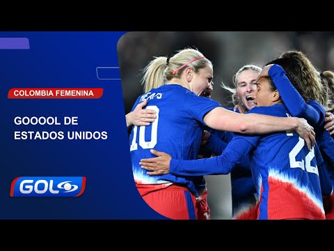 Gol de Ally Sentnor | Estados Unidos vs Colombia femenina | SheBelieves Cup 2025