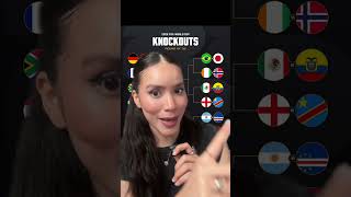 Cruces de dieciseisavos de final del #mundial2026 #futbol #dieciseisavos #fifaworldcup #shorts