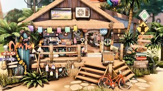 Beach Souvenir Shop 🌺 | The Sims 4 - Speed Build (NO CC)