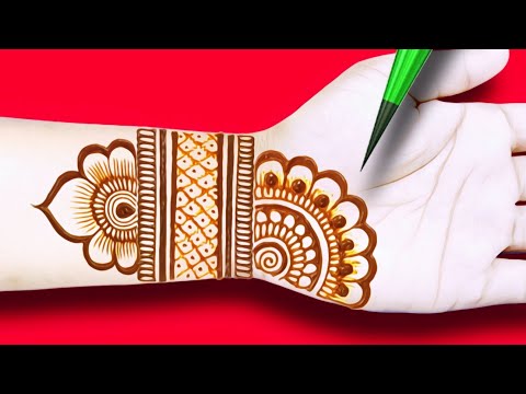 front hand easy simple mehndi design | full hand bridal Dulhan mehndi design | Mehandi ka design