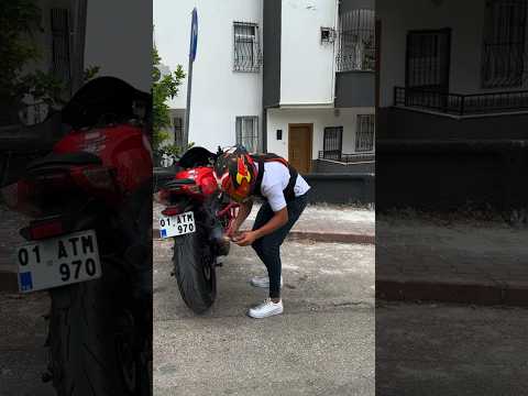 Nerde Yanlış Yaptım. #motovlog #bikelife #bikers #keşfet #bike #suzuki #kaza #automobile