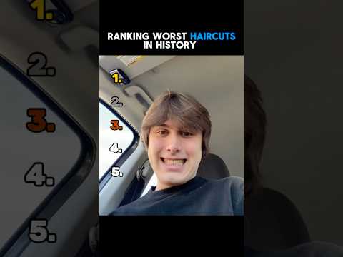 The worst haircuts in history 😂