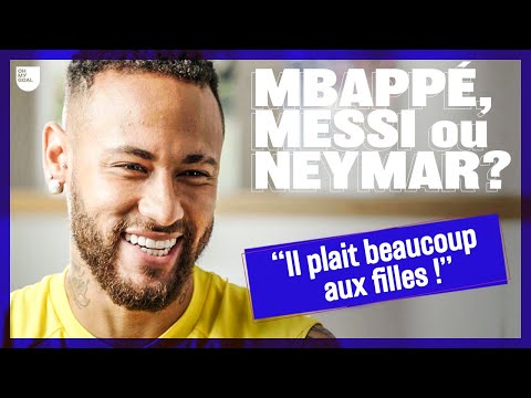Neymar se lâche dans l'interview "Mbappé, Messi ou Neymar" !