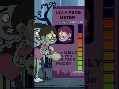 The Ugly Face Meter (Animation Meme) #shorts #memes