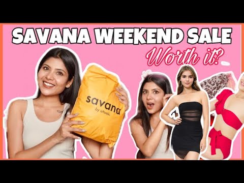 Huge *SAVANA* Haul | Favourite Summer Fits | Try on Fashion Haul | Niharika Jain