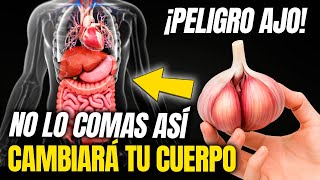 TODOS HABLAN del AJO CRUDO… pero NADIE TE ADVIERTE ESTO 😱 ¡Podría AFECTAR tu CUERPO!
