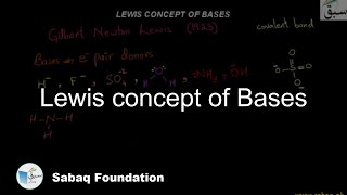 Lewis Concept of Bases