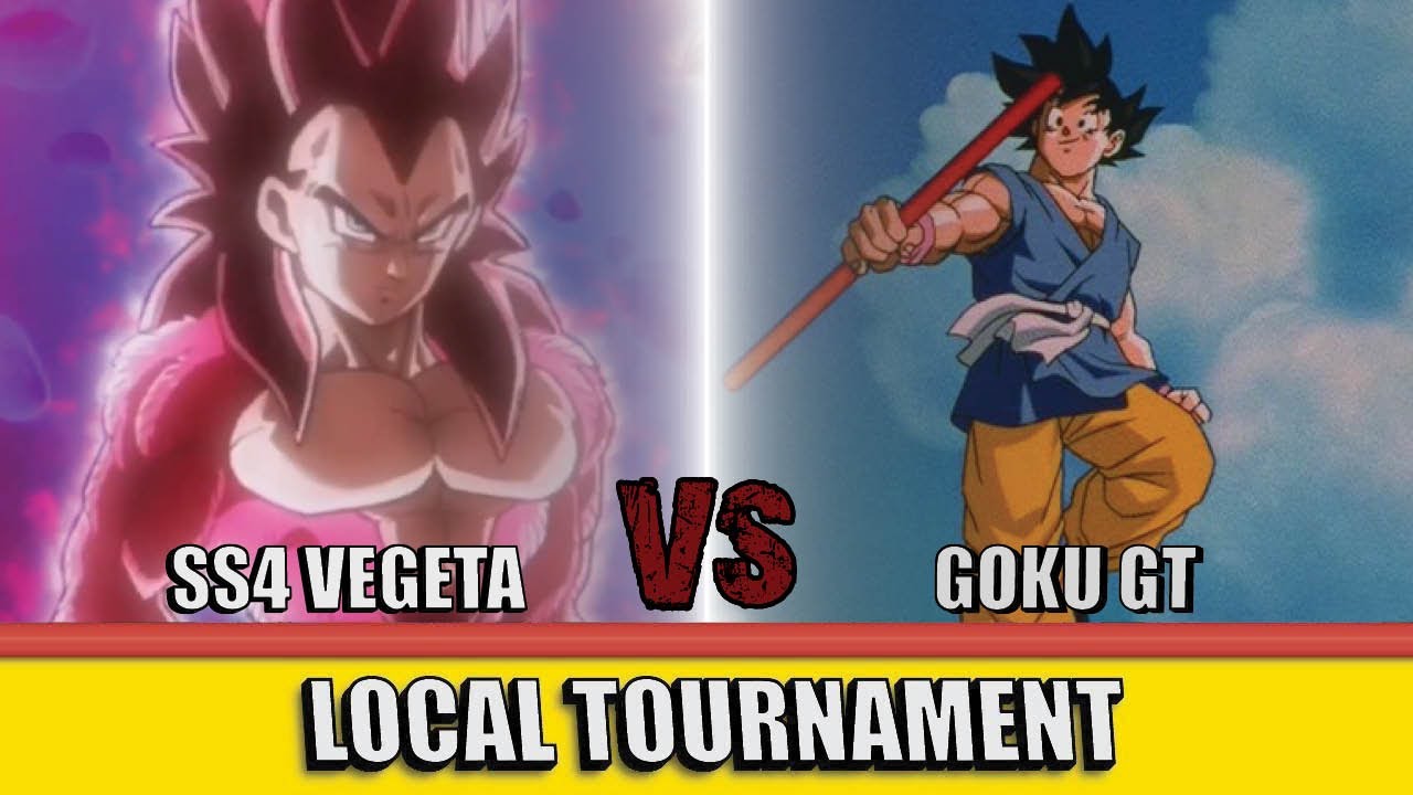 SS4 Vegeta (U) vs Goku GT (G) | DBS TCG