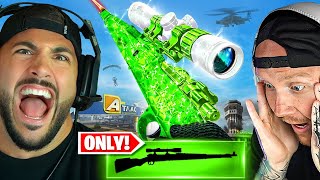 THE KAR98 ONLY CHALLENGE IN WARZONE! 