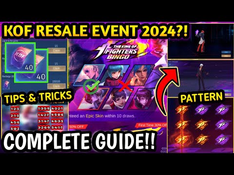 RELEASE?! NEW MLBB X KOF EVENT 2024/2025 | TIPS & TRICKS TO GET KOF SKINS (COMPLETE GUIDE) - MLBB