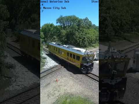 UP EC-5 Inspection Car in Iowa Falls, IA on June 17, 2022